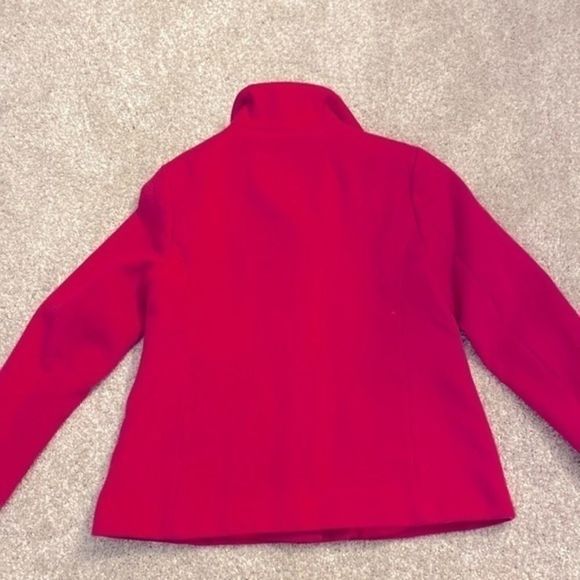 Lands End Dark Pink Short Jacket - Picture 2 of 6